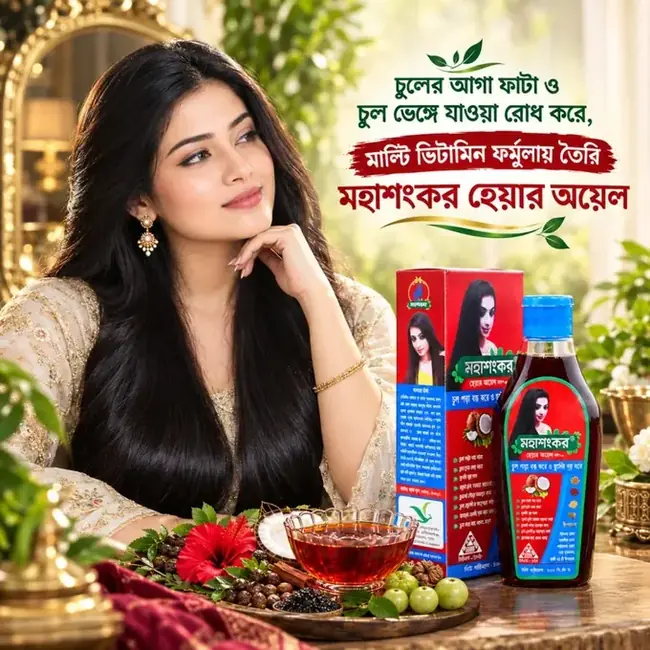 মহাশংকর হেয়ার অয়েল (Mahashankar Hair Oil)
